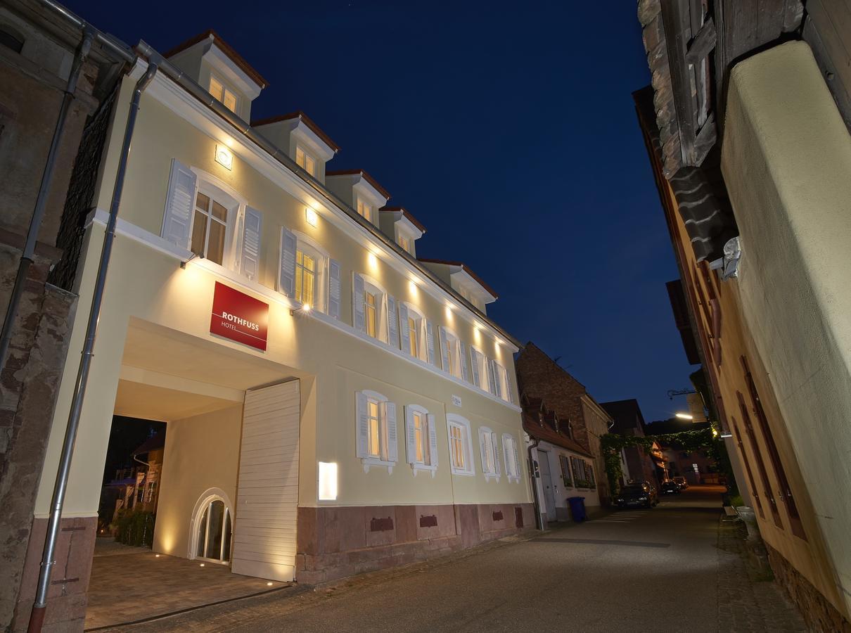 Rothfuss Hotel Weisenheim am Berg Bagian luar foto