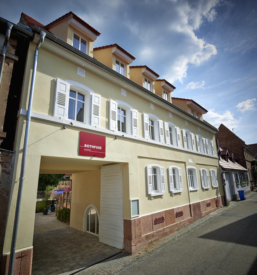 Rothfuss Hotel Weisenheim am Berg Bagian luar foto