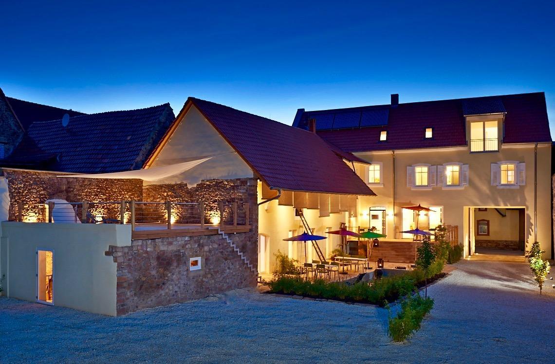 Rothfuss Hotel Weisenheim am Berg Bagian luar foto