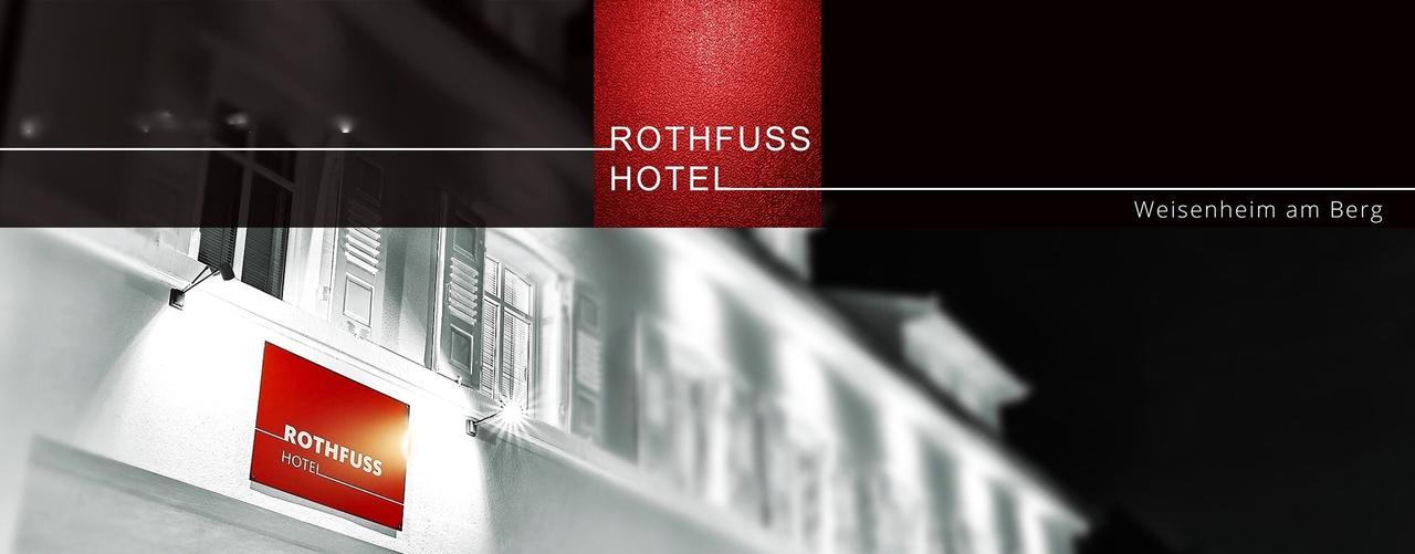 Rothfuss Hotel Weisenheim am Berg Bagian luar foto